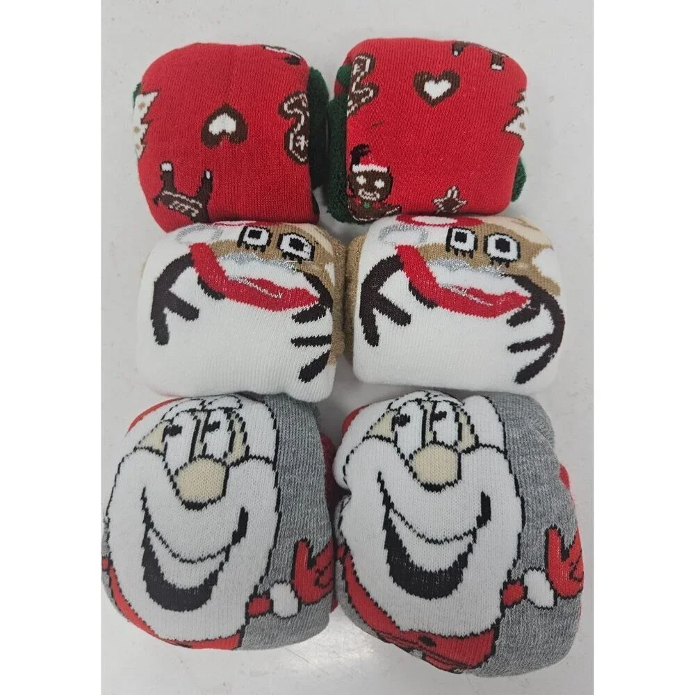 Christmas Stocking Stuffers, Holidays Gift Cute Snowman Socks for Men & Women